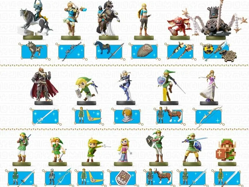 amiibo de breath of the wild