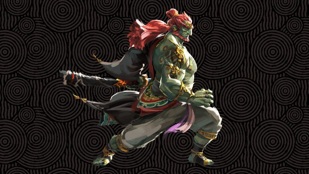 arte oficial de ganondorf - roja