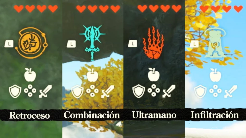 habilidades tears of the kingdom