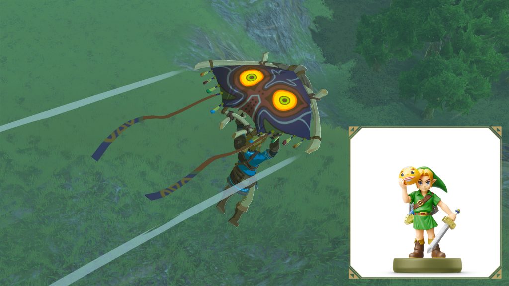 paravela amiibo link majoras mask